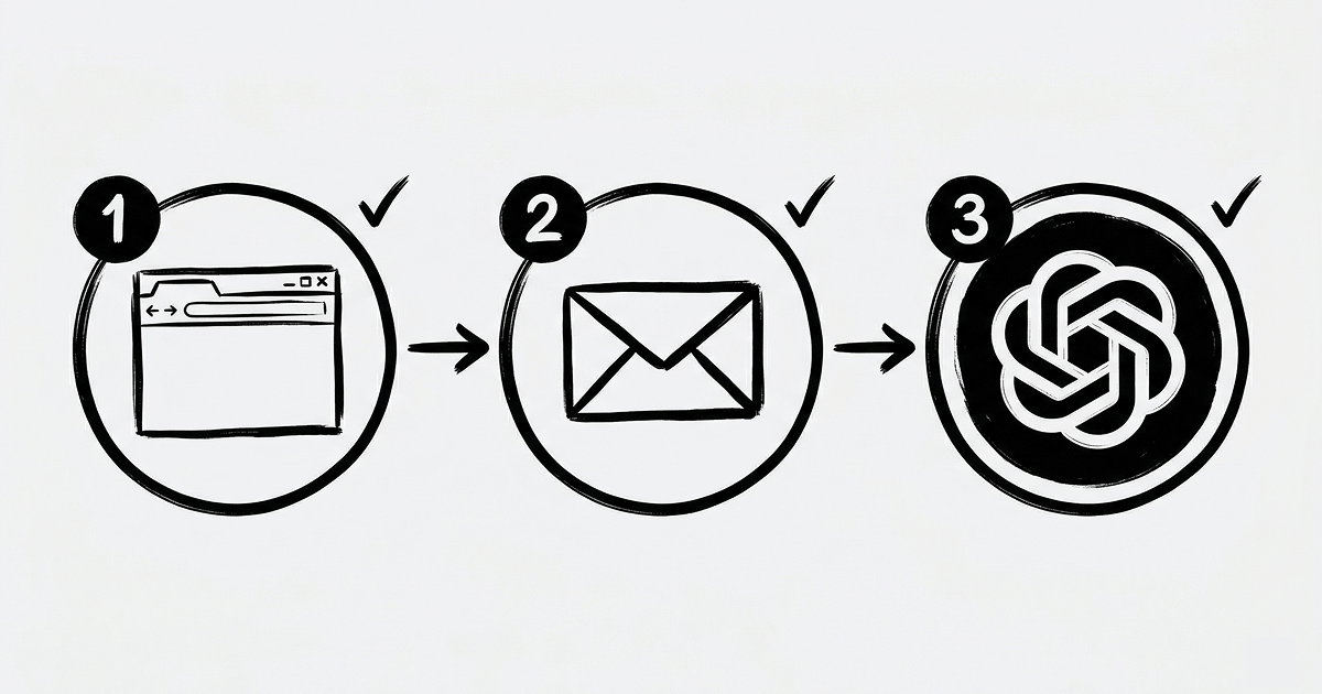 ChatGPT registration process
